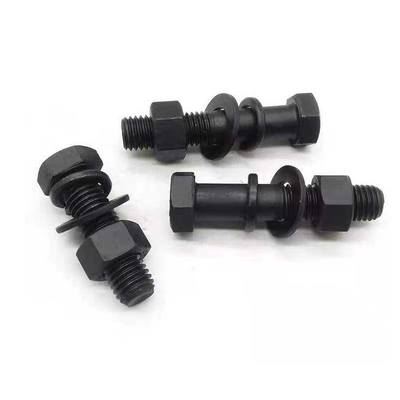 Os parafusos e as porcas de aço inoxidável de grande resistência classificam 8,8 com arruela da porca