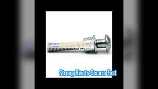 Rebites SS zincados Magna Grip Huck Lock Bolt
